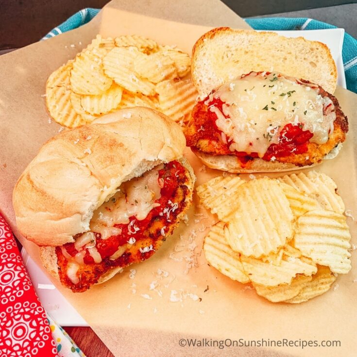 Image for Chicken Cutlet Parmigiana Sandwich