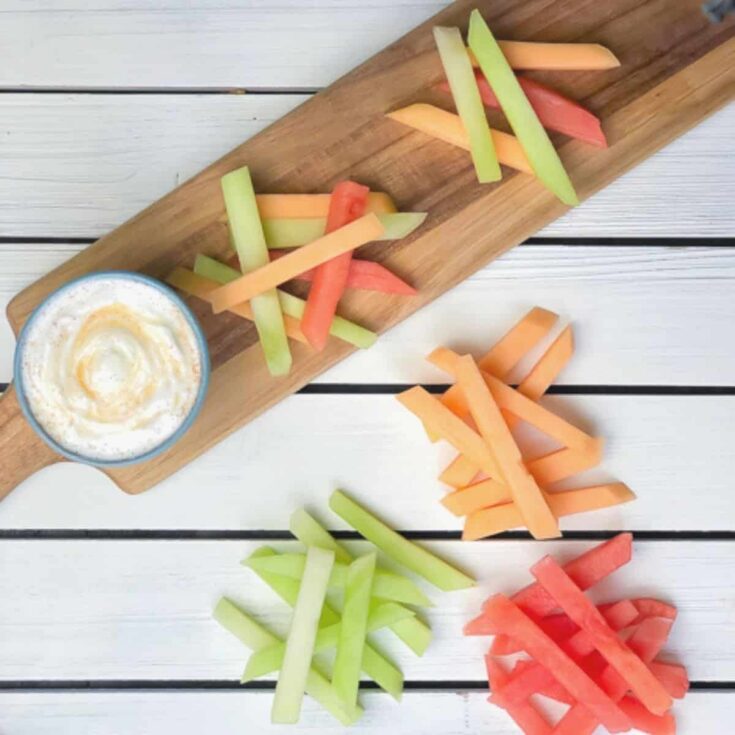 Image for Fruit Sticks w/ Coconut Yogurt Dip
