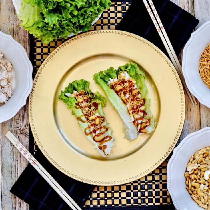 Image for Keto Chicken Lettuce Wraps