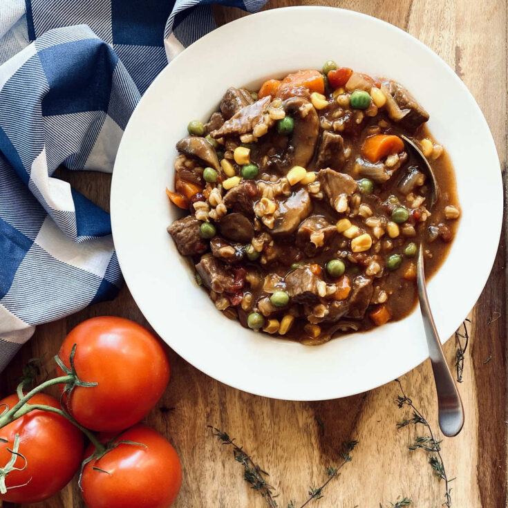 Image for Instant Pot Vegetable Beef Soup